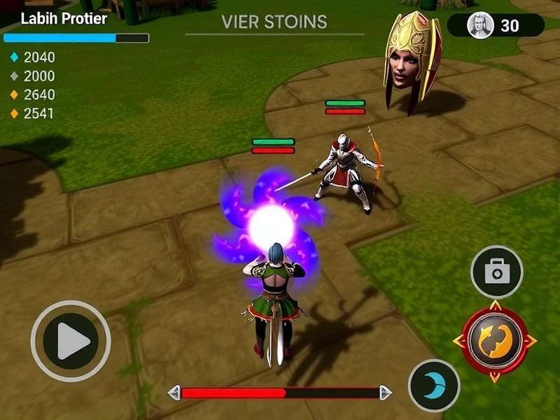 Intense Archery Combat in Archero Archero Vanguard Guardian Gameplay Screenshot